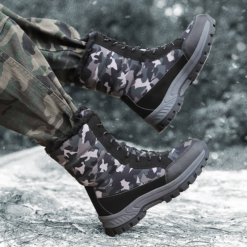 Bottes d'hiver pour femmes avec profil robuste et doublure isolante Chic und Stil