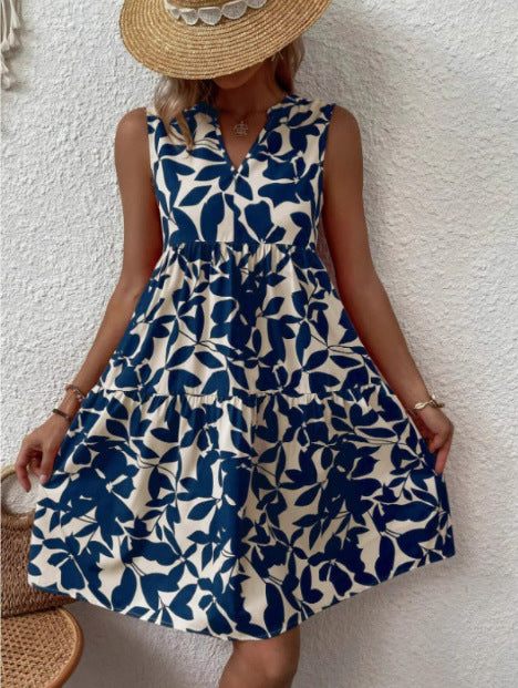 Robe évasée à couches en A pour femmes Chic und Stil