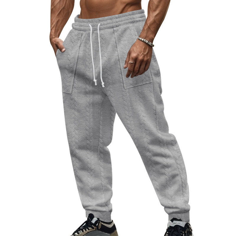 Stylish casual jogger pants for men with side pockets Chic and Style