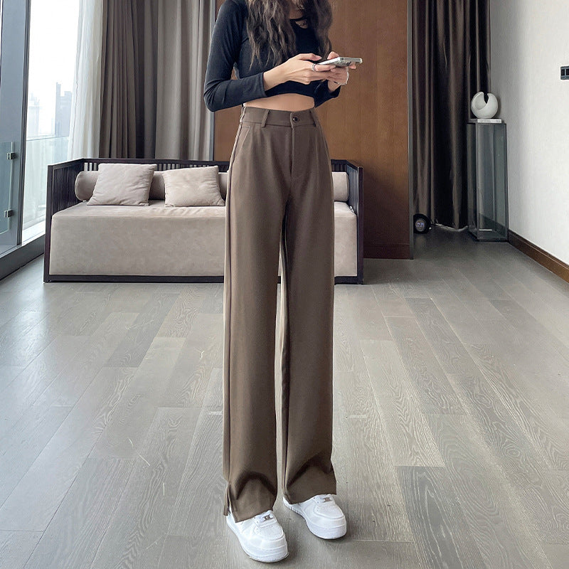 Pantalons larges taille haute pour femmes Chic und Stil 1750846289