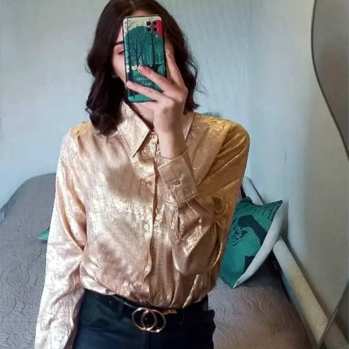 Chemise cropped à manches volantées pour femmes Chic und Stil