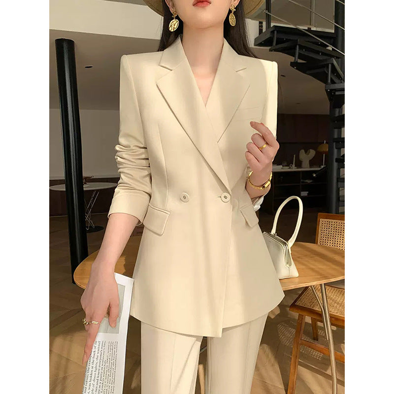 Veste de costume double boutonnage pour femmes Chic und Stil