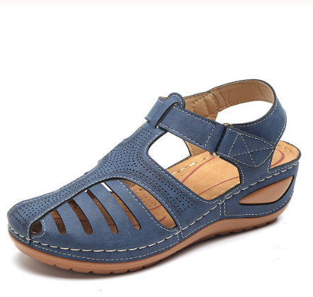 Sandales de confort respirantes pour femmes avec sangle réglable et semelle ergonomique Chic und Stil