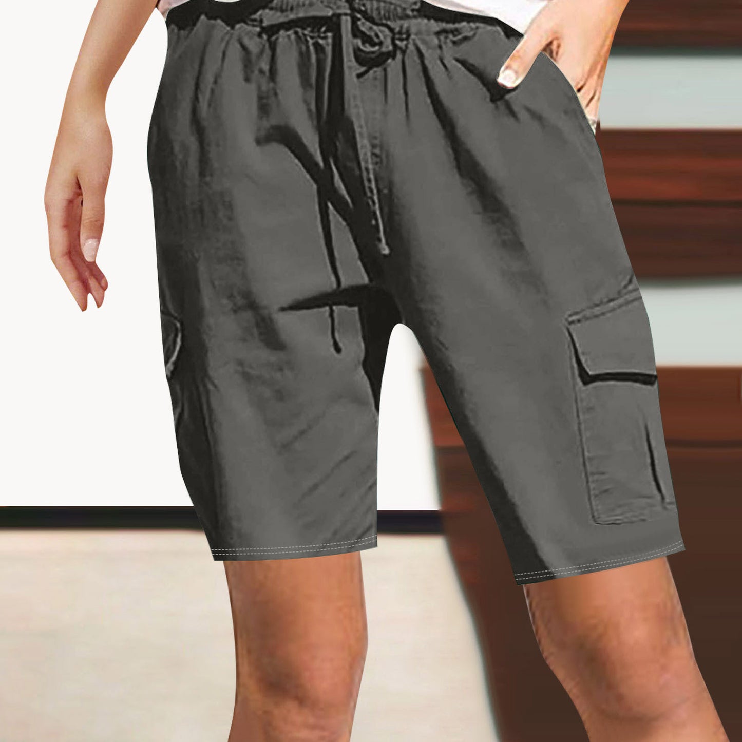 Shorts cargo utilitaires pour femmes Chic und Stil