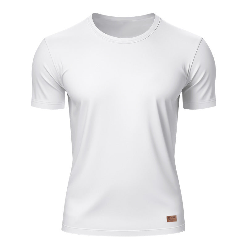 T-shirt de sport respirant pour hommes avec une technologie d'évacuation de l'humidité Chic und Stil