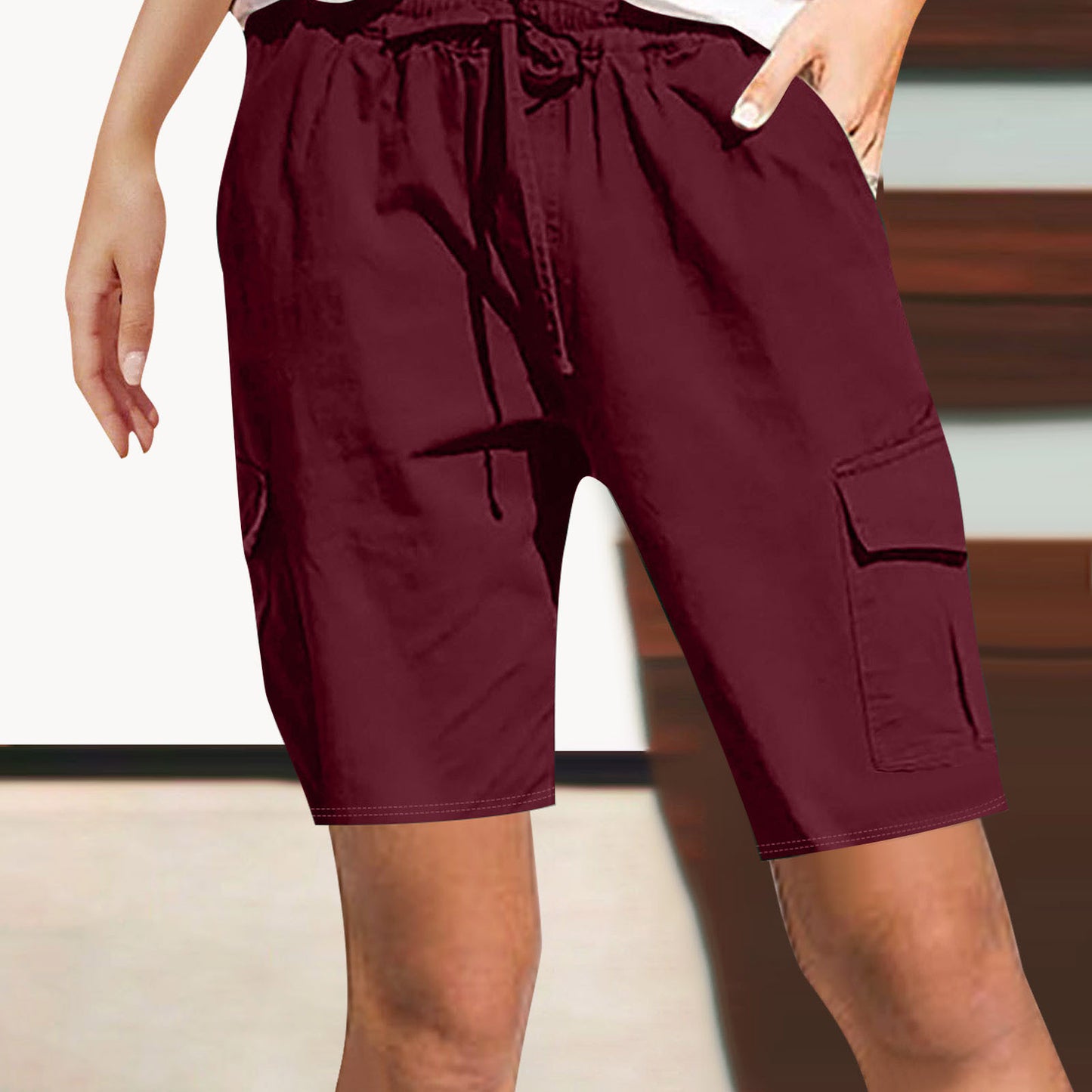 Shorts cargo utilitaires pour femmes Chic und Stil