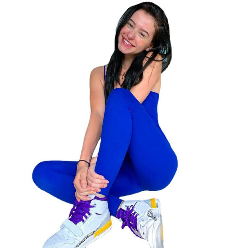 Combinaison ajustée pour femmes avec des bretelles spaghetti et une coupe ajustée Chic und Stil
