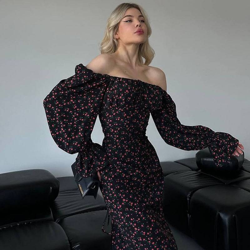 Robe Maxi Florale pour Femme Chic und Stil