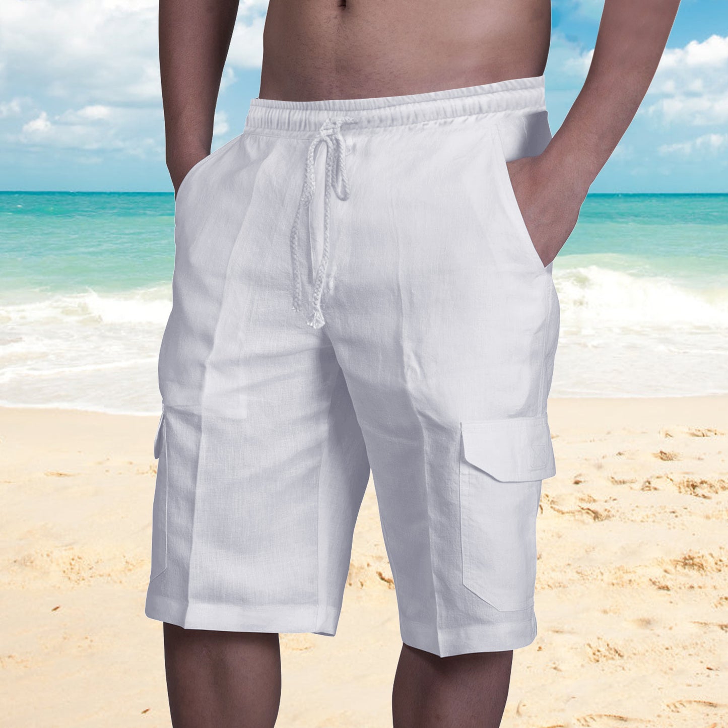 Shorts utilitaires cargo pour hommes Chic und Stil