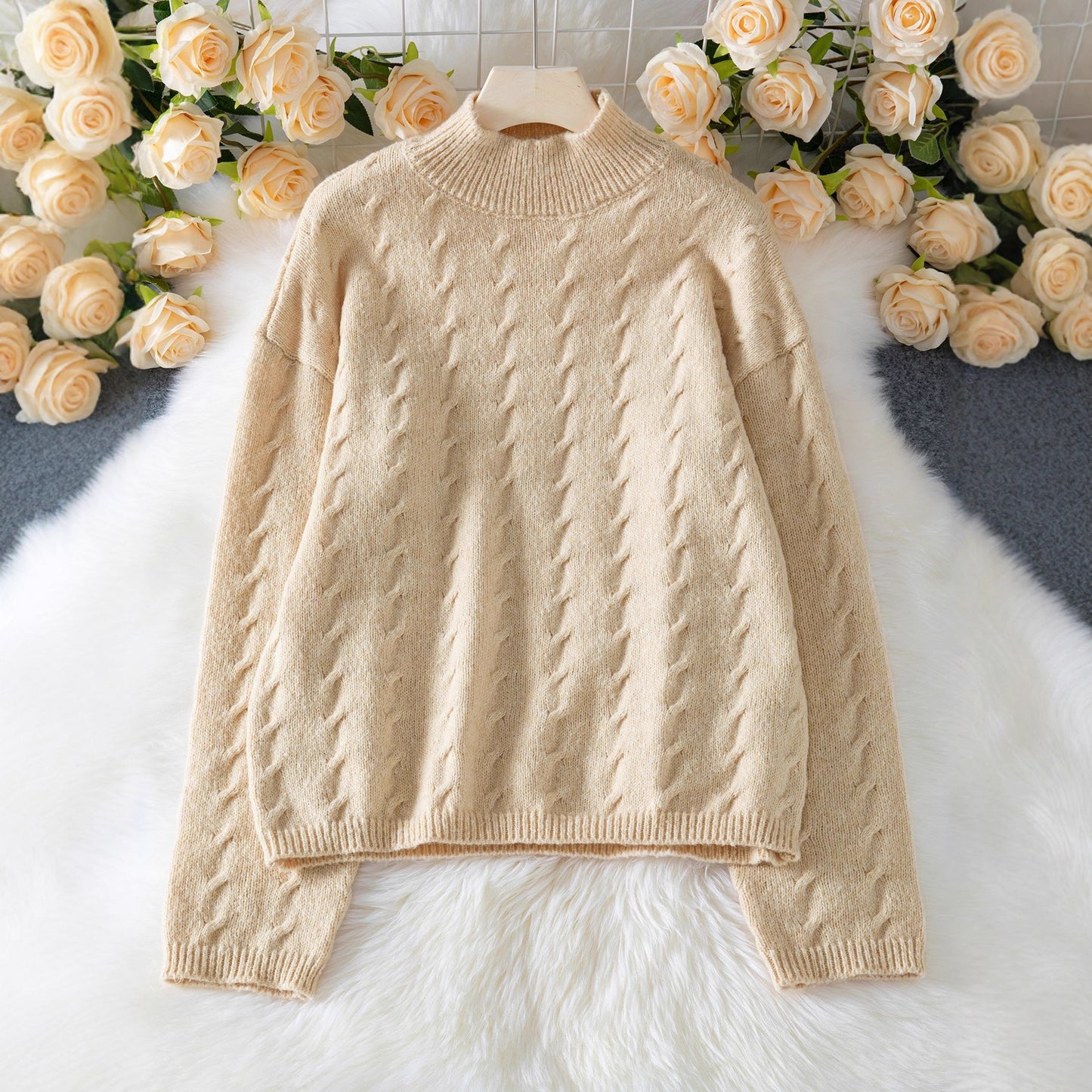 Dames Pull en grosse maille Chic und Stil