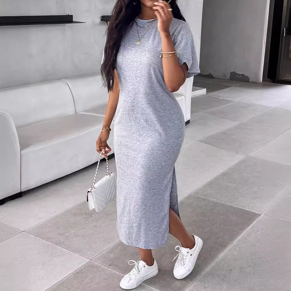 Robe maxi décontractée grande taille Chic und Stil pour femmes
