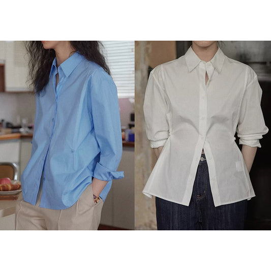 Chemise en coton ajustée pour femmes Chic und Stil