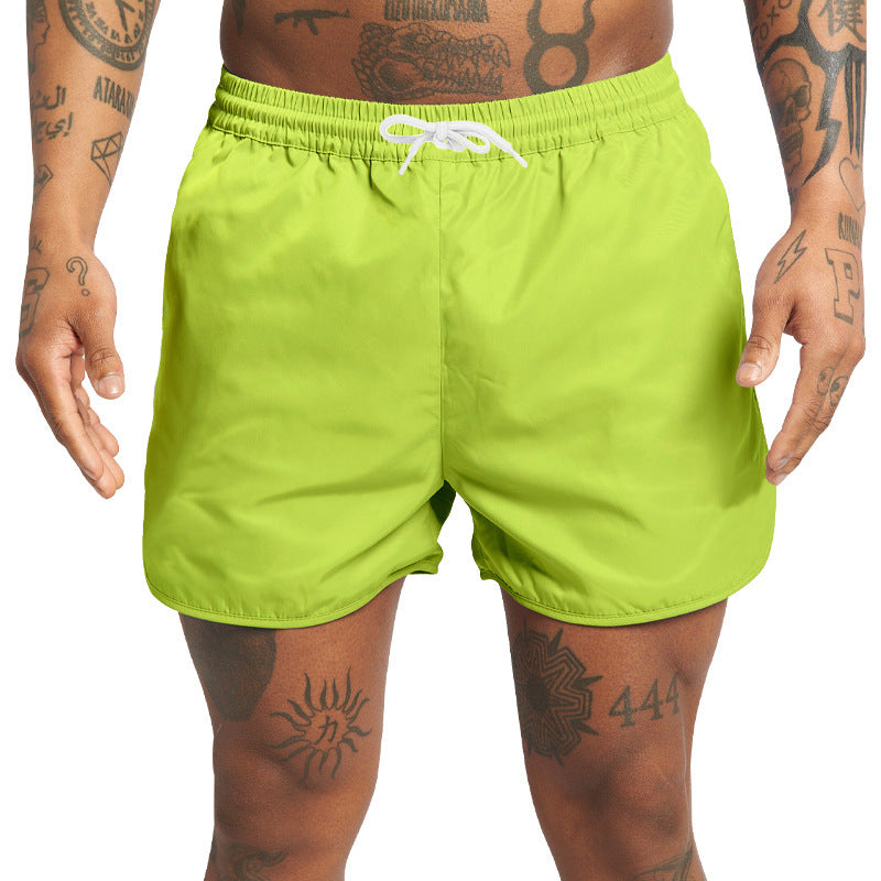 Shorts de bain pour hommes avec taille élastique et poches latérales pratiques Chic und Stil