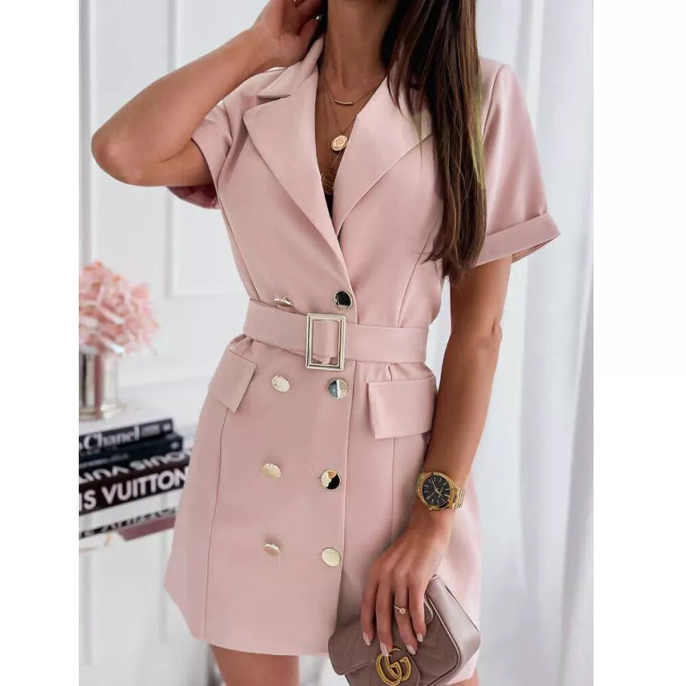 Robe blazer ceinture femme Chic und Stil