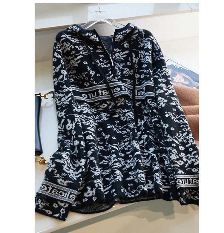Pull Hoodie en Fleece Confort Femme Chic und Stil