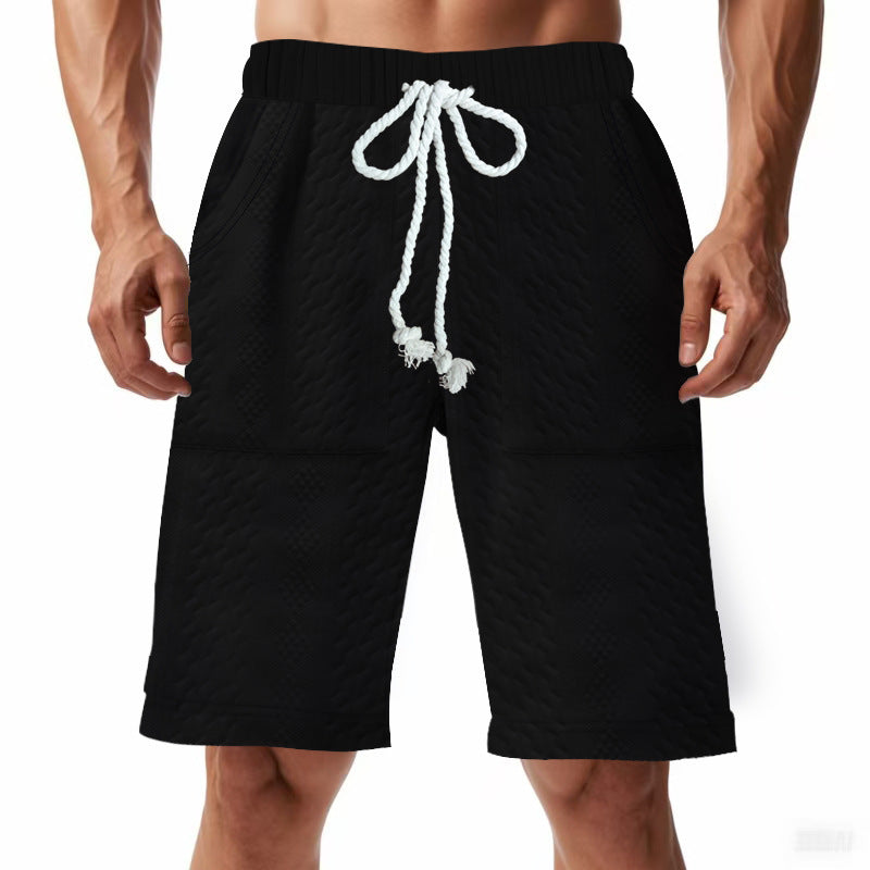 Shorts de bain sportifs pour hommes avec taille élastique et cordon de serrage Chic und Stil