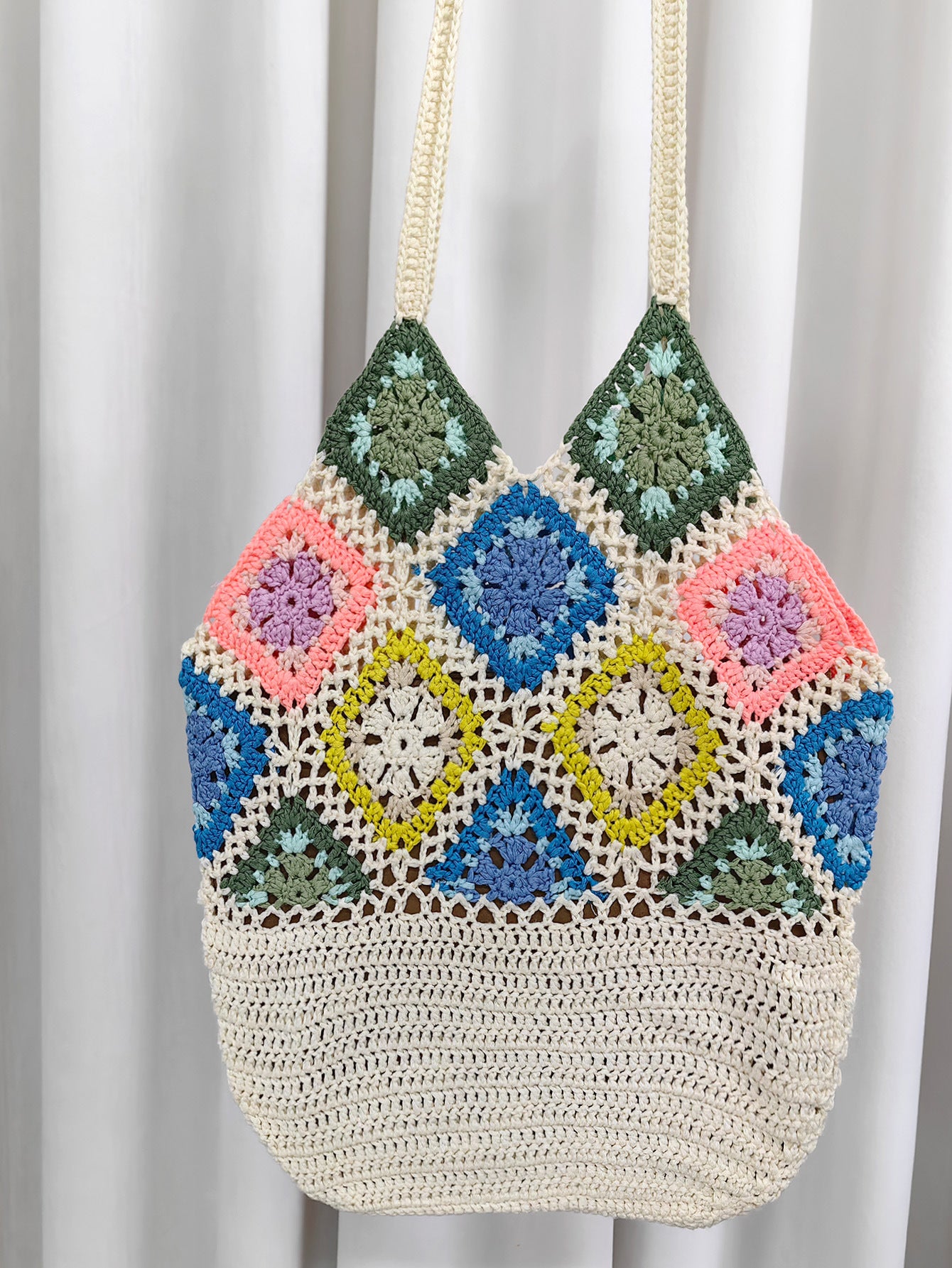 Sacs à main bohémiens en crochet pour femmes Chic und Stil