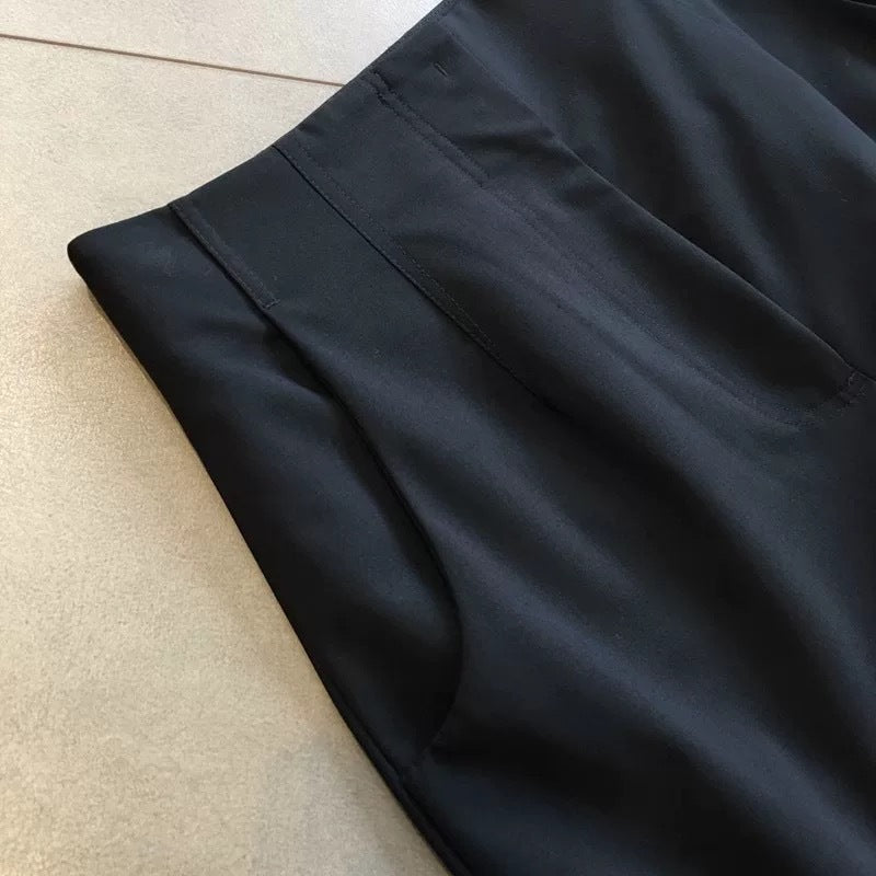 Pantalons larges taille haute pour femmes Chic und Stil