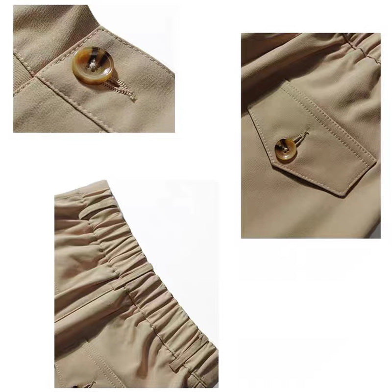 Pantalons utilitaires taille haute pour femmes Chic und Stil