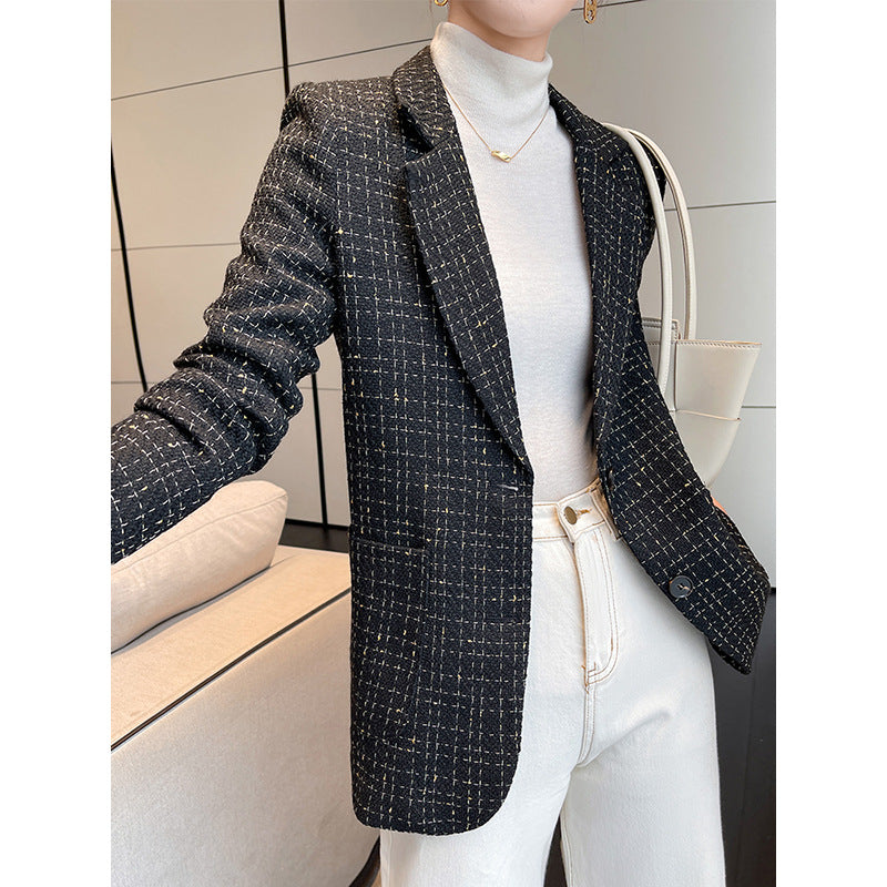 Blazer Sur-Mesure Texturé pour Femmes Chic und Stil