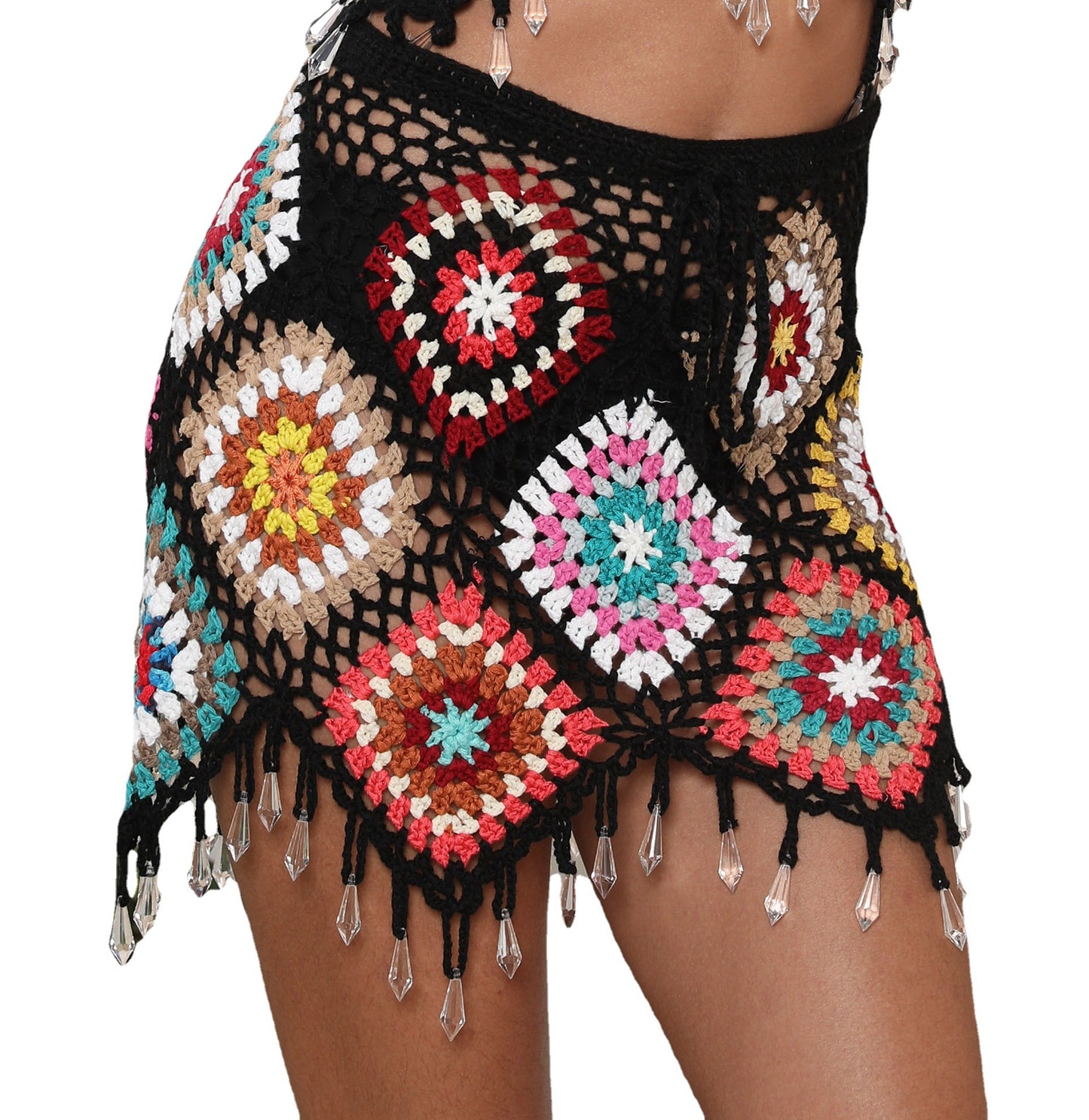 Jupe superposée en crochet pour dames Chic und Stil