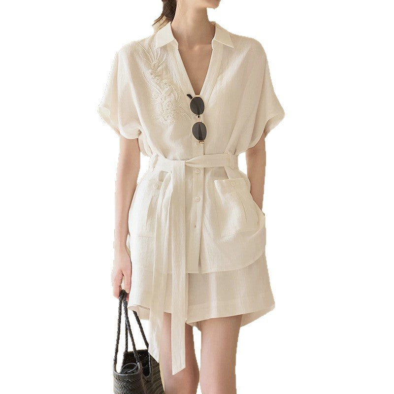 Set Jupe Mini Utility Ajustée pour Femme Chic und Stil