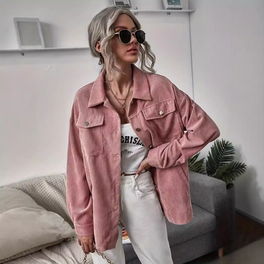 Veste en corduroy pour femmes avec coupe moderne et poches pratiques Chic und Stil