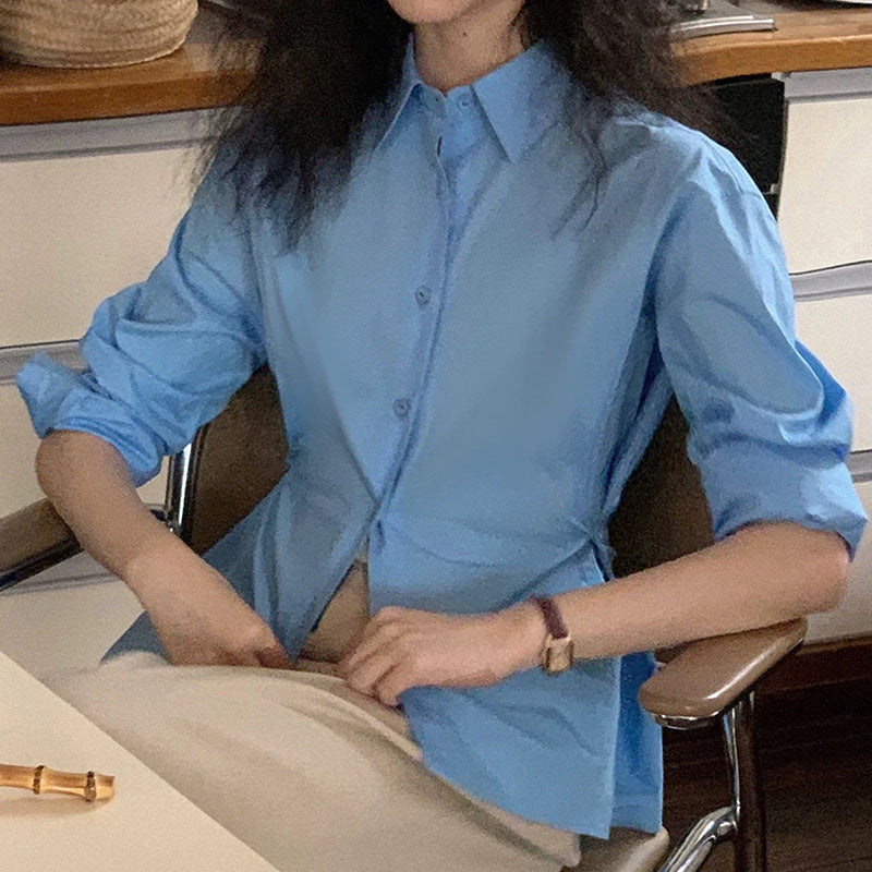 Chemise en coton ajustée pour femmes Chic und Stil