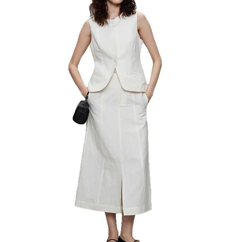 Gilet sans manches ajusté pour femmes Chic und Stil