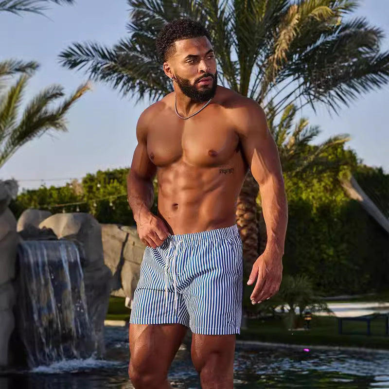 Shorts de bain stylés pour hommes avec cordon pratique Chic und Stil
