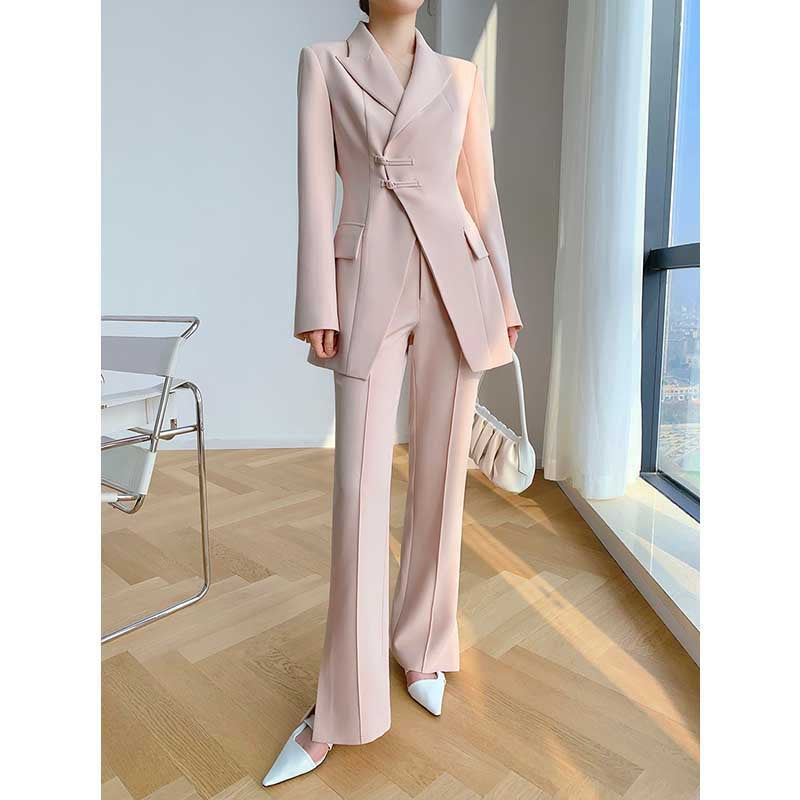 Blazer double boutonnage contemporain pour femmes Chic und Stil