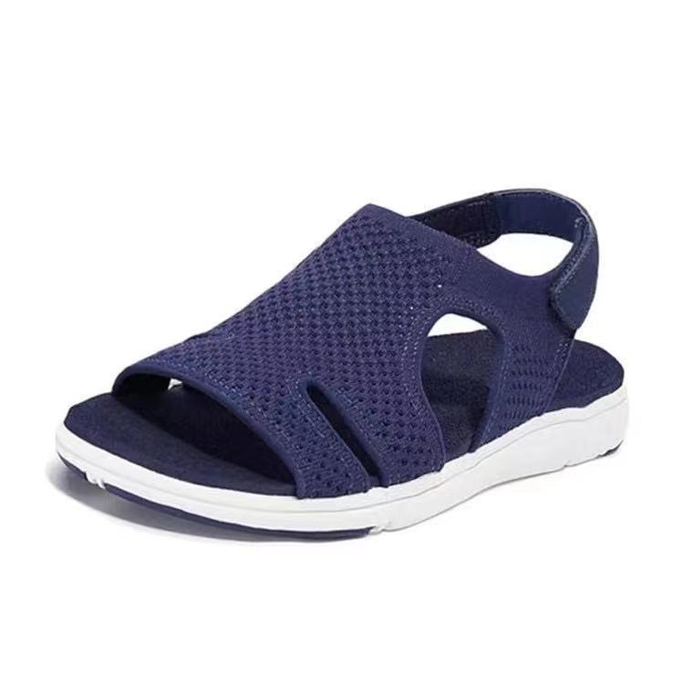 Sandales pour femmes respirantes avec sangle réglable et semelle ergonomique Chic und Stil
