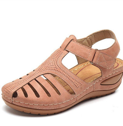 Sandales de confort respirantes pour femmes avec sangle réglable et semelle ergonomique Chic und Stil