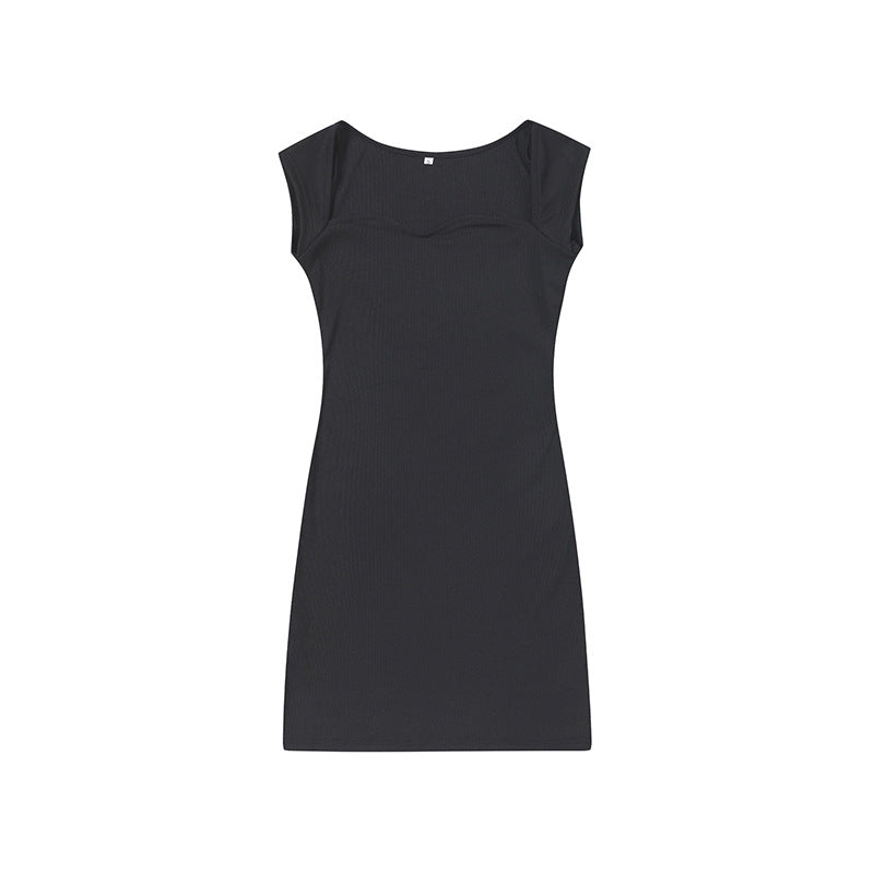 Robe mini ajustée à rayures pour femme Chic und Stil