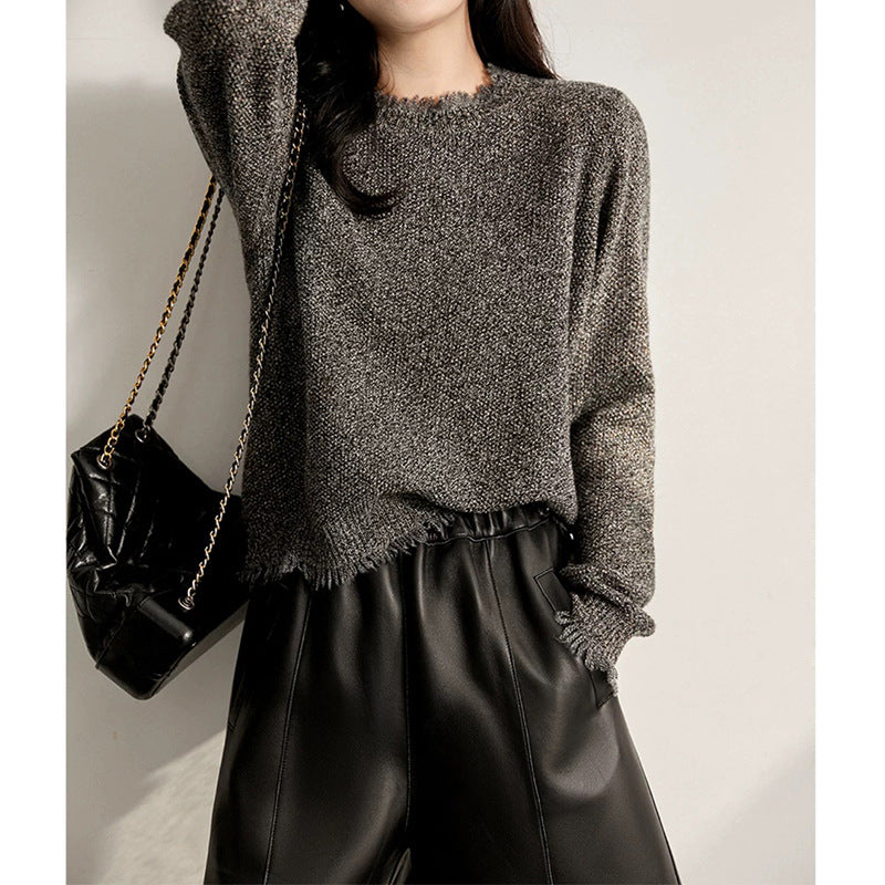Pull en tricot texturé pour femmes Chic und Stil