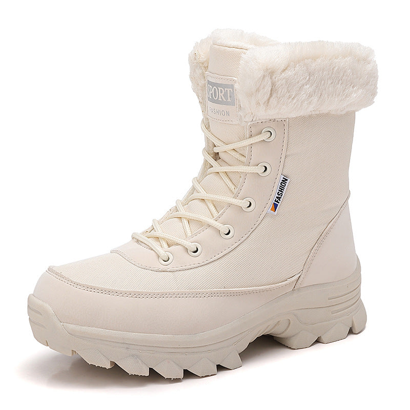 Bottes d'extérieur d'hiver pour femmes avec doublure isolante thermique et semelle antidérapante Chic und Stil