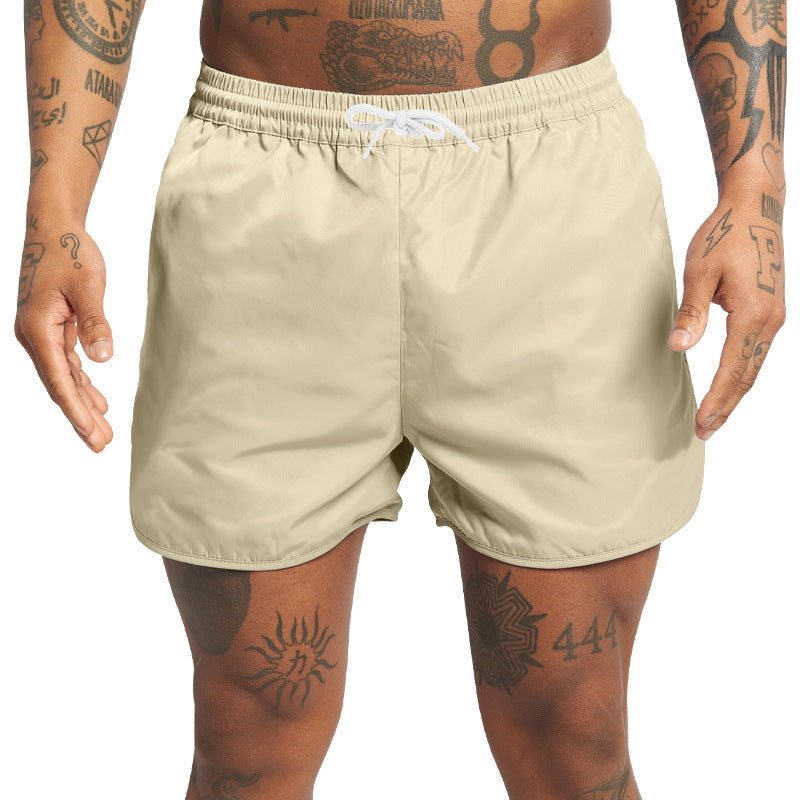 Shorts de bain pour hommes avec taille élastique et poches latérales pratiques Chic und Stil