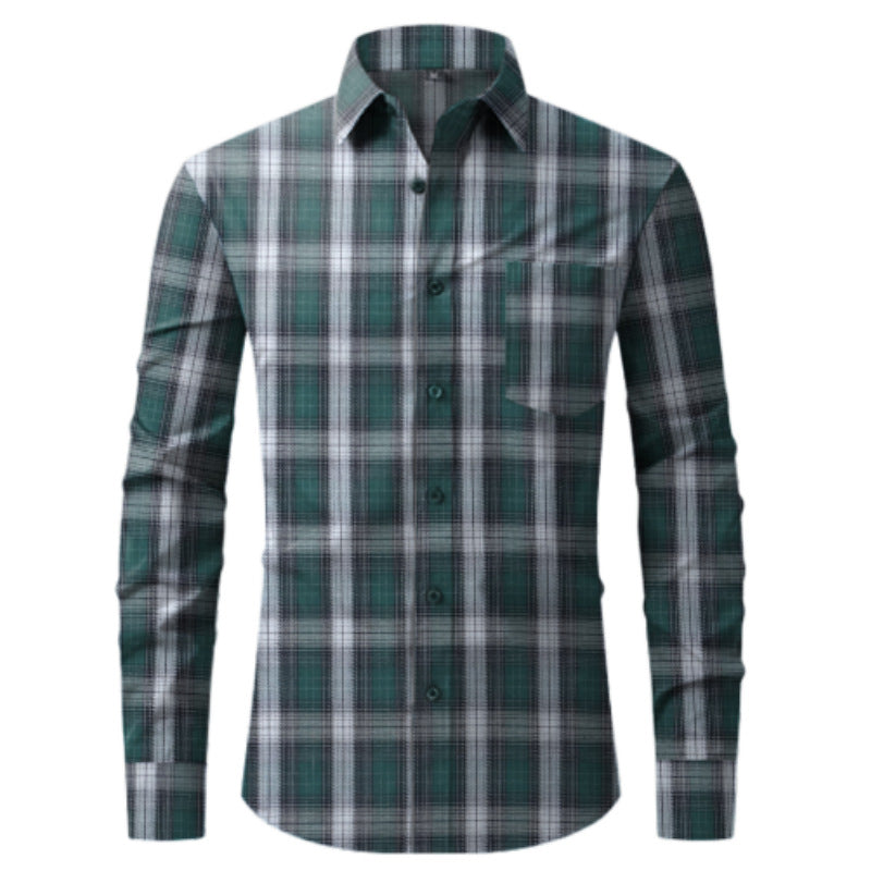 Chemise à carreaux pour hommes Chic und Stil