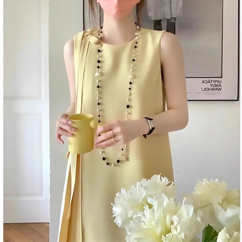 Robe effet shift sans manches élégante pour femme Chic und Stil