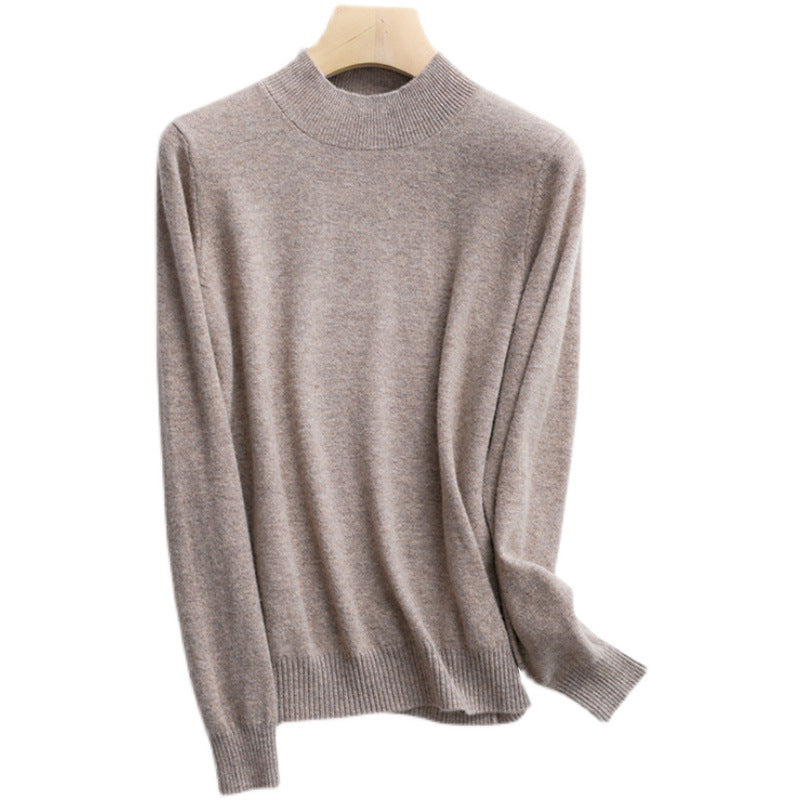 Women’s Soft Knit High-Neck Sweater Chic und Stil