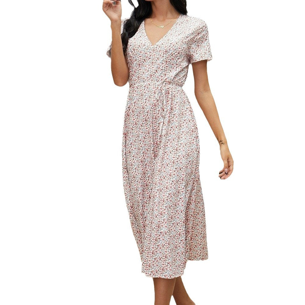 Robe maxi florale pour femmes Chic und Stil