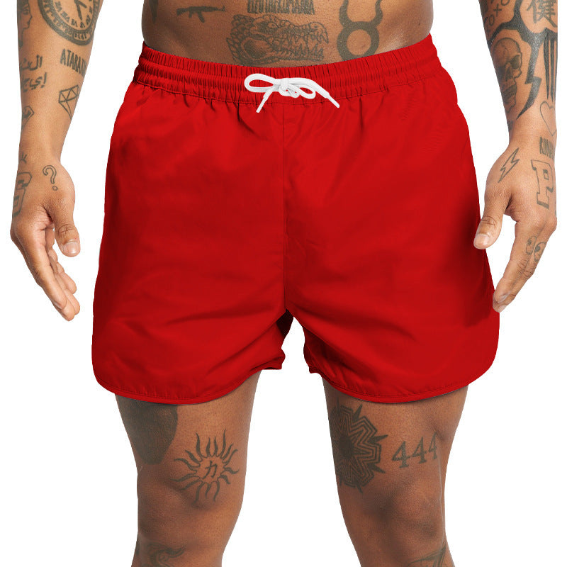 Shorts de bain pour hommes avec taille élastique et poches latérales pratiques Chic und Stil
