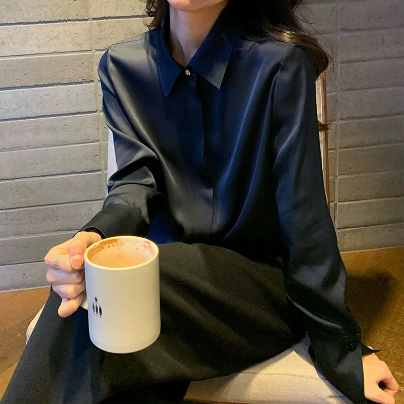 Chemise classique pour femme à boutons Chic und Stil