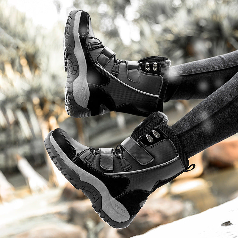 Bottes d'hiver multifonctionnelles pour femmes avec semelle antidérapante et doublure intérieure isolante Chic und Stil