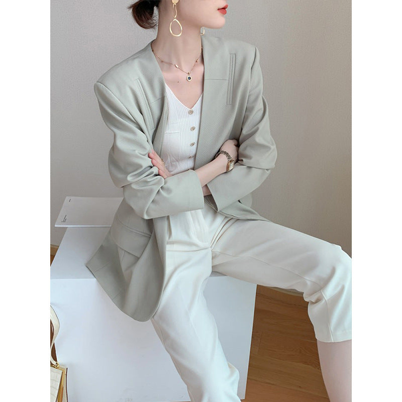 Blazer professionnel ajusté pour femmes Chic und Stil