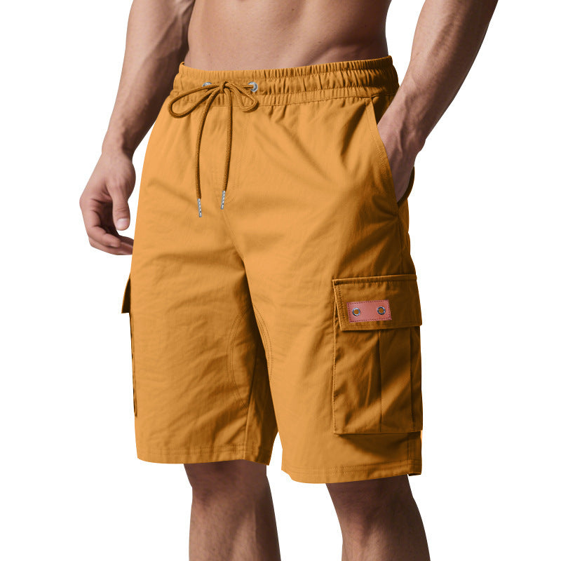 Shorts cargo pour hommes avec taille élastique et poches latérales pratiques Chic und Stil
