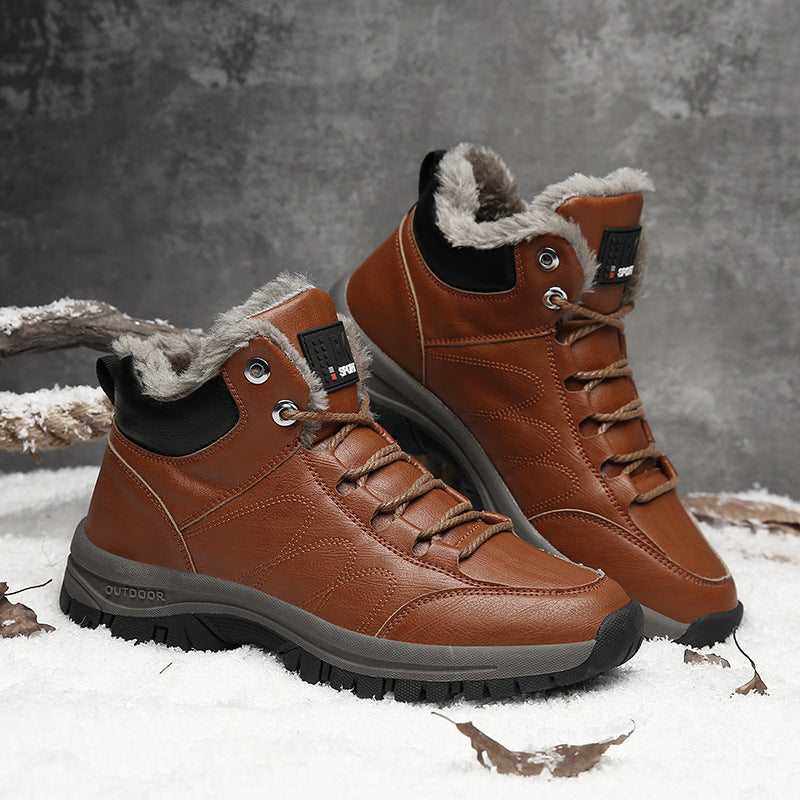 Bottes de randonnée pour dames avec doublure isolante et semelle antidérapante Chic und Stil
