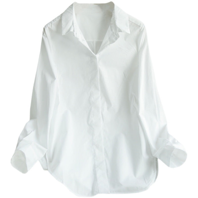 Chemise classique pour femme à manches longues à boutons Chic und Stil
