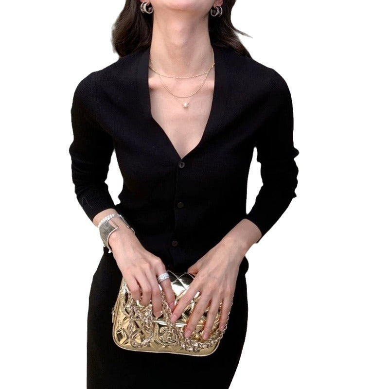 Cardigan léger à boutons pour femmes Chic und Stil