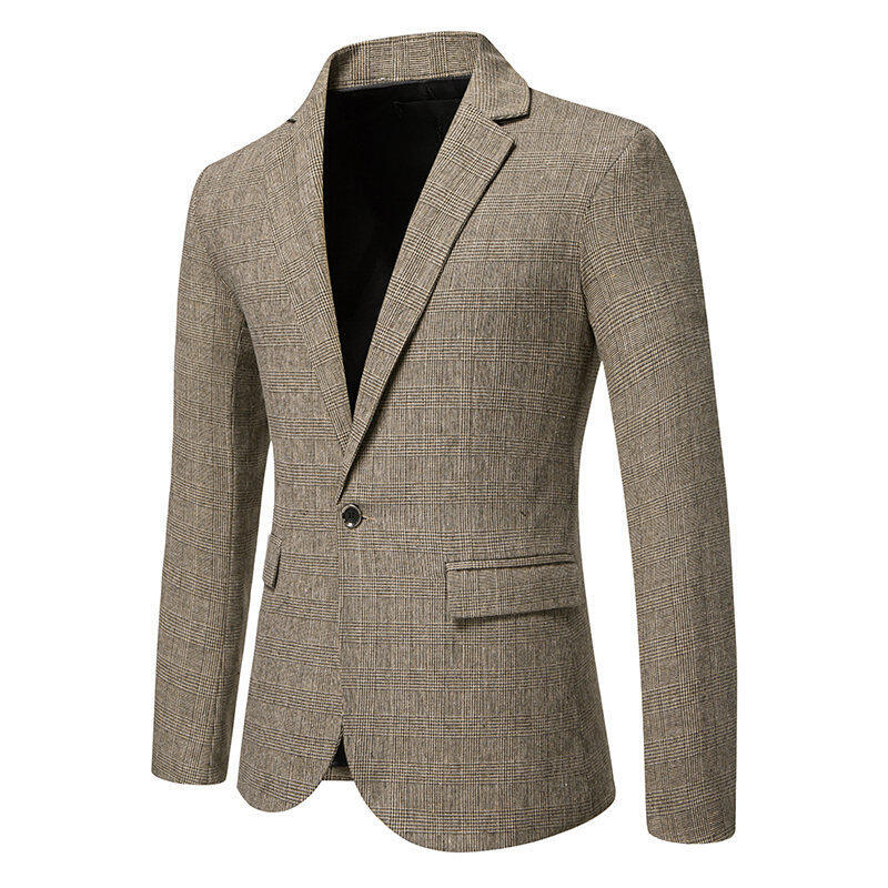 Blazer élégant pour hommes en design chevrons Chic und Stil